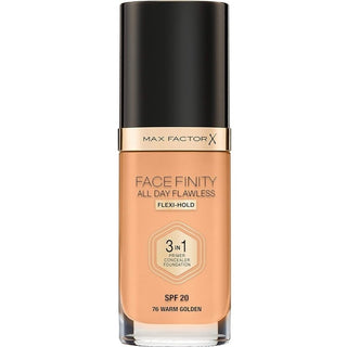 Max Factor Facefinity 3 In 1 Foundation 76 Warm Golden