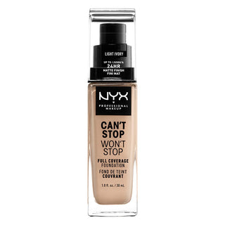 NYX PROF. MAKEUP Cant Stop Wont Stop Foundation - Light ivory