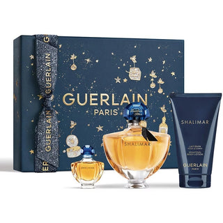 Giftset Guerlain Shalimar Edp 50ml + Body Lotion 75ml  + Edp 5ml