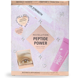 Makeup Revolution Peptide Power Lash and Lip Duo Gift Set