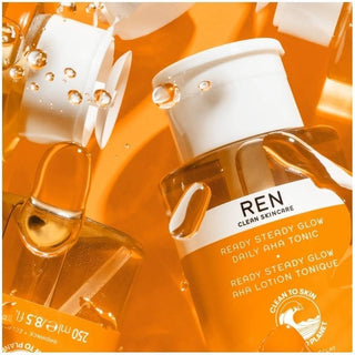 REN Radiance Skincare Ready Steady Glow Daily Aha Tonic 250ml