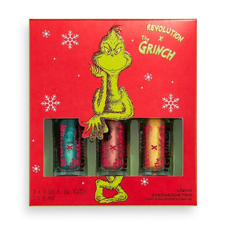 Makeup Revolution x The Grinch Dont Give a Grinch Liquid Eyeshadow Set