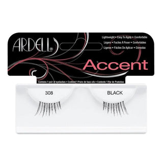 Ardell Accent Lashes 308 Black - Vivid Glow