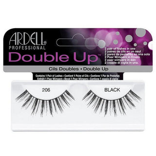 Ardell Double Up False Eyelashes Black 206 - Vivid Glow