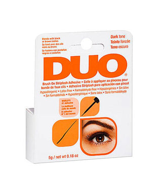 Ardell DUO Brush on Striplash Adhesive Dark 5g - Vivid Glow