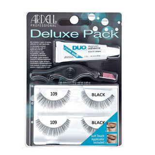 Ardell Eyelash Deluxe Pack 109 Black - Vivid Glow