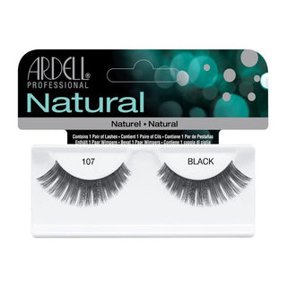 Ardell Natural Lashes 107 Black - Vivid Glow