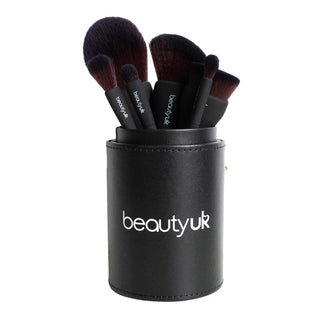 Beauty UK Brush Set And Holder - Vivid Glow