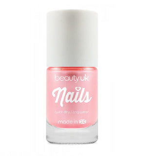 Beauty UK Candy Pearl Nail Polish - Pink - Vivid Glow