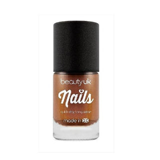 Beauty UK Chrome Nail Polish - Copper - Vivid Glow