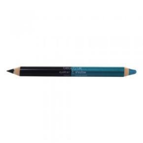 Beauty UK Double Ended Jumbo Pencil no.3 - Black&Turquoise - Vivid Glow