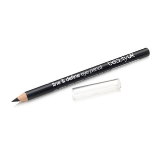 Beauty UK Line & Define Eye Pencil No.1 - Black - Vivid Glow