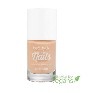 Beauty UK Nail Polish no.3 - Lets Hit The Peach - Vivid Glow