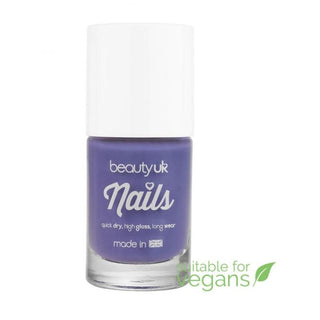 Beauty UK Nail Polish no.9 - Ultra Violet - Vivid Glow