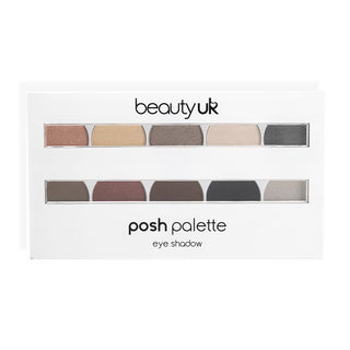 Beauty UK Posh Palette Large Eye Palette No.2 Masquerade - Vivid Glow