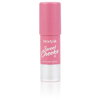 Beauty UK Sweet Cheeks No.5 Raspberry Ripple 6g - Vivid Glow