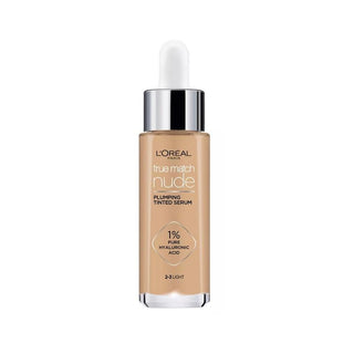 LOréal True Match Nude Plumping Tinted Serum Foundation 2-3 Light 30ml