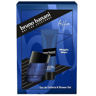 Giftset Bruno Banani Magic Man Edt 30ml + Shower Gel 50ml - Vivid Glow