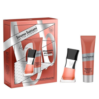 Giftset Bruno Banani Magnetic Woman Edp 30ml + Shower Gel 50ml - Vivid Glow