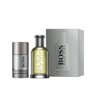 Giftset Hugo Boss Bottled Travel Edition Edt 100ml + Deostick 75ml - Vivid Glow