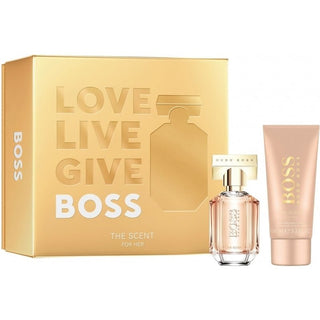 Giftset Hugo Boss The Scent for Her Edp 50ml + Body Lotion 100ml - Vivid Glow