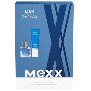 Giftset Mexx Man Edt 30ml + Shower Gel 50ml - Vivid Glow