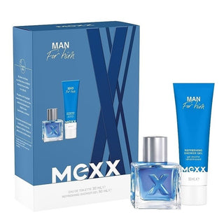 Giftset Mexx Man Edt 30ml + Shower Gel 50ml - Vivid Glow