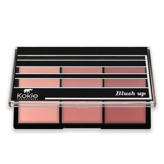 Kokie Blush Up Blush Palette - Demure - Vivid Glow