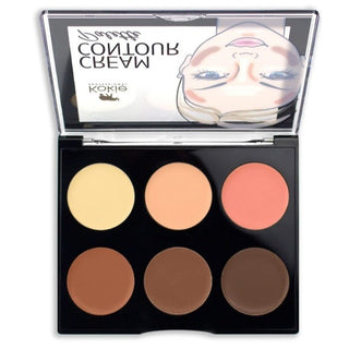 Kokie Cream Contour Palette - Deep/Dark - Vivid Glow