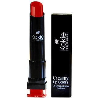 Kokie Creamy Lip Color Lipstick - Red Hot - Vivid Glow