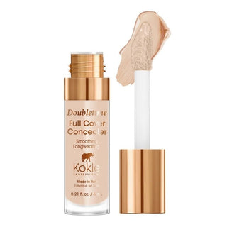 Kokie Doubletime Full Cover Concealer - 102 Fair Neutral - Vivid Glow