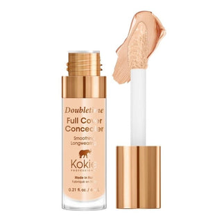 Kokie Doubletime Full Cover Concealer - 103 Tan Peach - Vivid Glow