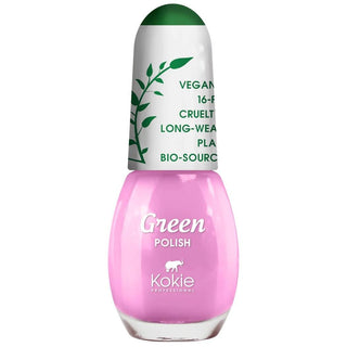 Kokie Green Nail Polish - Cherry Blossom - Vivid Glow