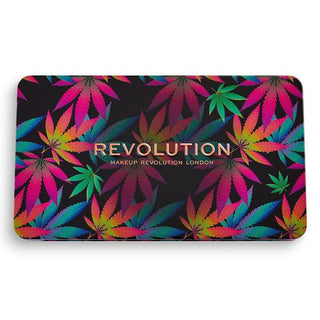 Makeup Revolution Forever Flawless Chilled with Cannabis Sativa Palette - Vivid Glow