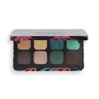 Makeup Revolution Forever Flawless Eyeshadow Palette - Dynamic Chilled - Vivid Glow