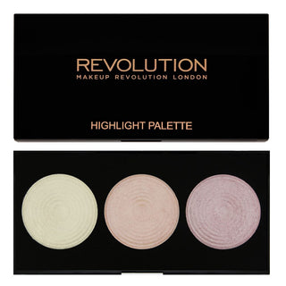 Makeup Revolution Highlighter Palette - Highlight - Vivid Glow