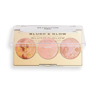 Makeup Revolution PRO Blush & Glow Palette - Peach Glow - Vivid Glow