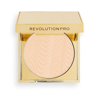 Makeup Revolution PRO CC Perfecting Pressed Powder - Cool Maple - Vivid Glow