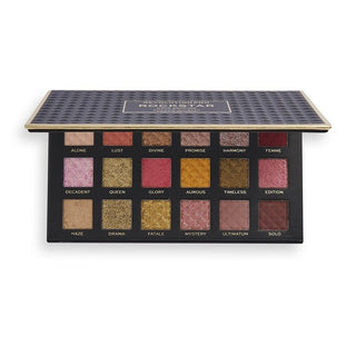 Makeup Revolution PRO Rockstar Shadow Palette Noir Edition - Vivid Glow