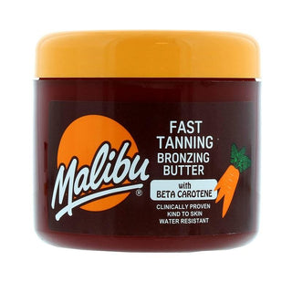 Malibu Fast Tanning Bronzing Butter with Beta Carotene 300ml - Vivid Glow