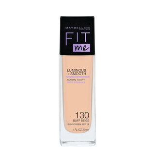 Maybelline Fit Me Luminous + Smooth Foundation - 130 Buff Beige - Vivid Glow