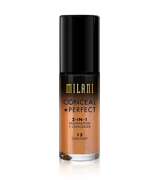 Milani Conceal+Perfect Liquid Foundation - 13 Chestnut - Vivid Glow