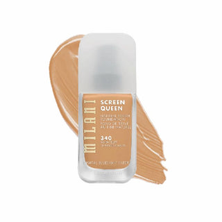 Milani Screen Queen Foundation - 340 Warm Buff - Vivid Glow