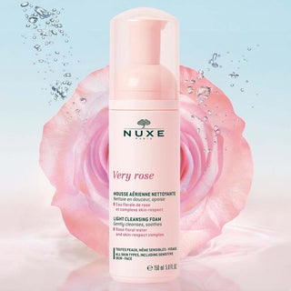 Nuxe Very Rose Light Cleansing Foam 150ml - Vivid Glow