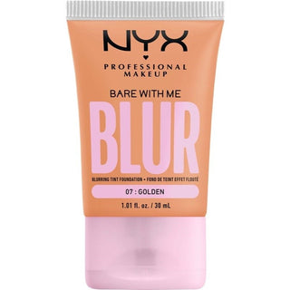 NYX PROF. MAKEUP Bare With Me Blur Tint Foundation 30ml 07 Golden - Vivid Glow