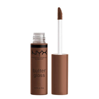 NYX PROF. MAKEUP Butter Lip Gloss - Fudge Me - Vivid Glow