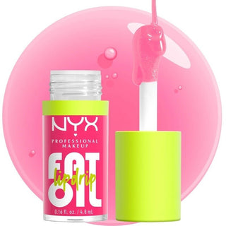 NYX PROF. MAKEUP Fat Oil Lip Drip 4.8 ml Missed Call - Vivid Glow