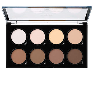 NYX PROF. MAKEUP Highlight & Contour Pro Palette - Vivid Glow