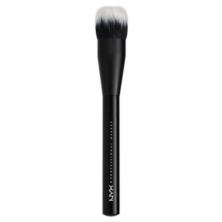 NYX PROF. MAKEUP Pro Dual Fiber Foundation Brush - Vivid Glow