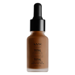 NYX PROF. MAKEUP Total Control Drop Foundation - Chestnut 13ml - Vivid Glow